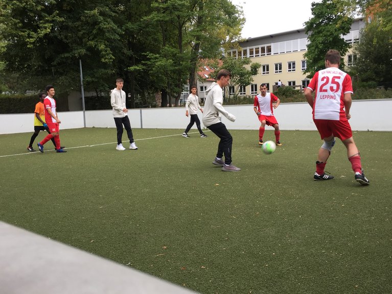 Einmal gegen Nationalkicker antreten - ein Erlebnis!