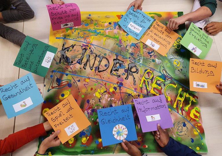 Der Kinderrat setzt sich für alle Kinder im Franz Sales Haus ein.