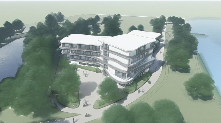 Das Architekturbüro Reiser und Partner GmbH hat das Hotelprojekt visualisiert.